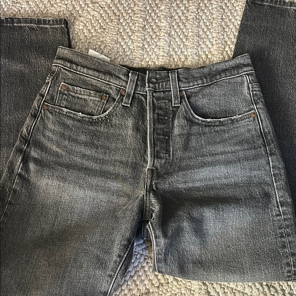 Levi’s Classic Gray Denim Jeans